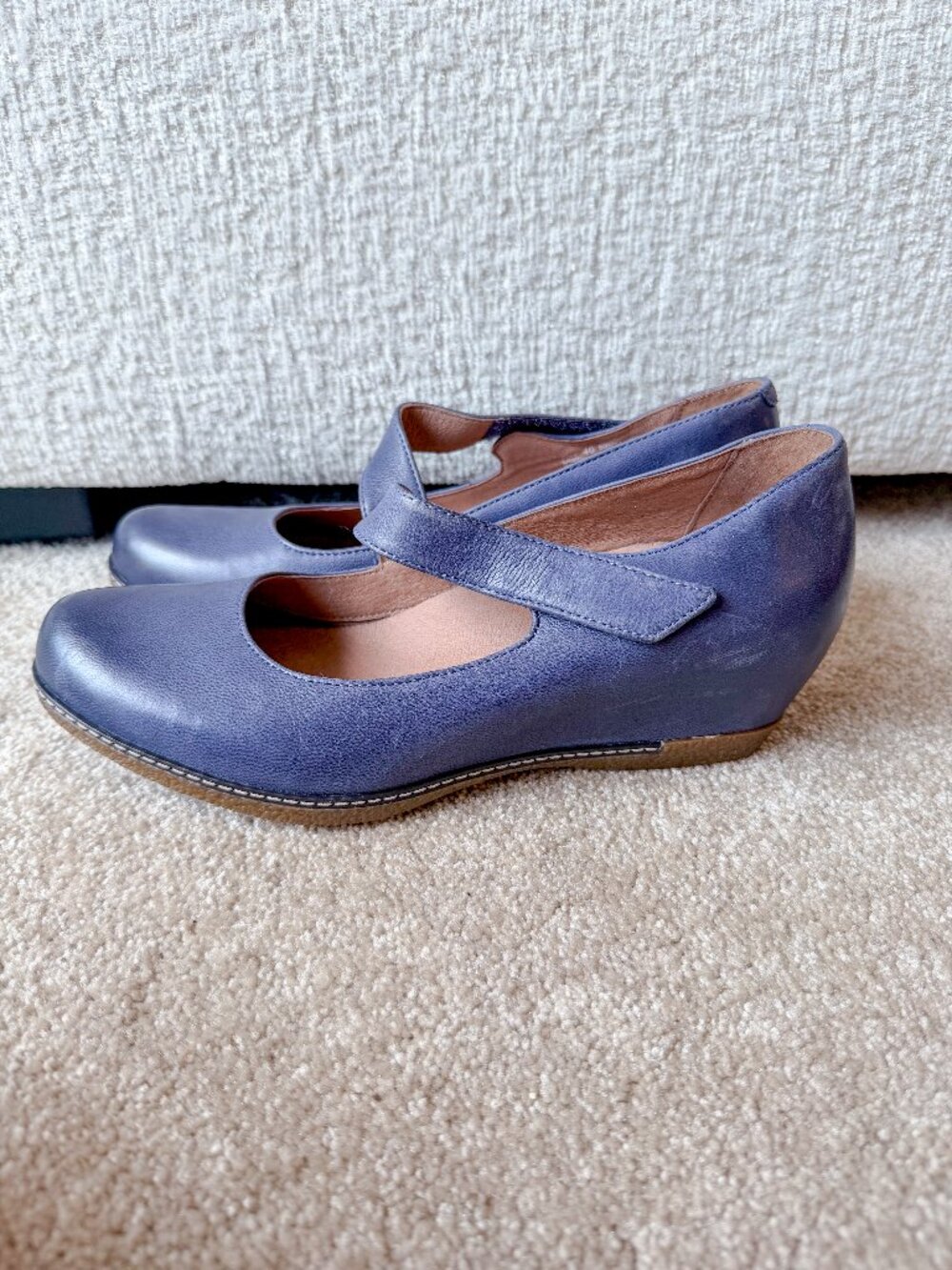 Dansko Janie Wedge Mary Jane Clogs - Size 40